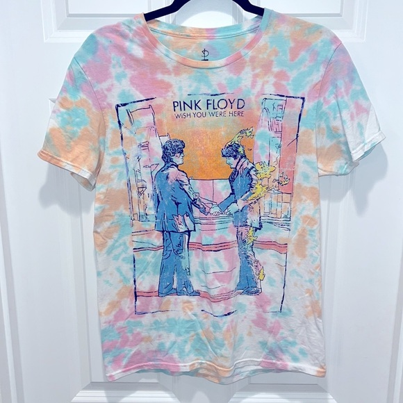 Urban Outfitters Pink Floyd vintage graphic shirt tie-dye S Wish You Were Here - Picture 3 of 5